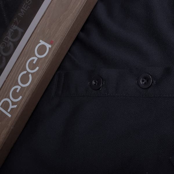 Herr långärmad t-shirt slät grå Recea M