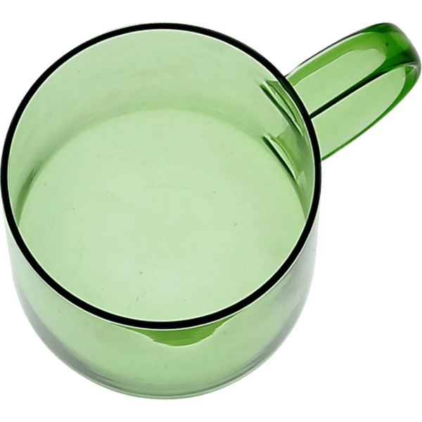 GLASKOP TIL KAFFE OG TE 310 ml. 8,7 cm GRØN