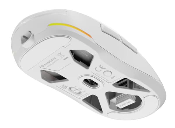 Genesis Zircon 660 Pro mus – hvid