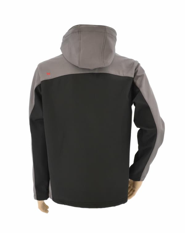 AWTOOLS SOFTSHELL-TAKKI T4 HARMAA MUSTA XL