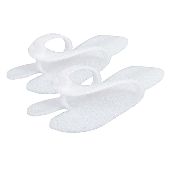 Engångsflip-flops i skum, vita, 10 par
