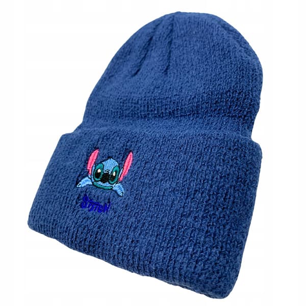 Vintermössa Lilo och Stitch Hattar för Vinter Dam Barn Stitch