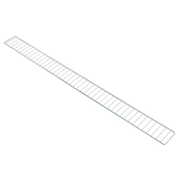Mega-M hyllynesteläpä L-100 cm H-8 cm sinkitty