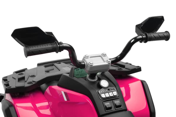 BATTERIDRIVET FORDON QUAD GIGANT ROSA