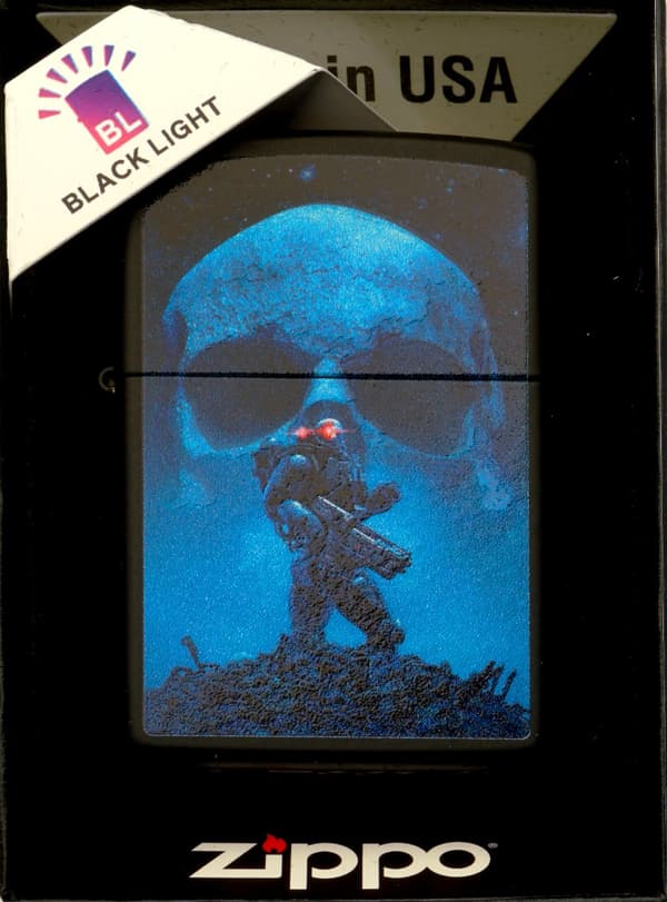 ZIPPO Lighter SPACE SOLDIER Gavesæt nr. 4