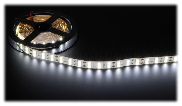 LED-strimmel LED120A-12V/28,8W-CW/5M 5m - 6000K