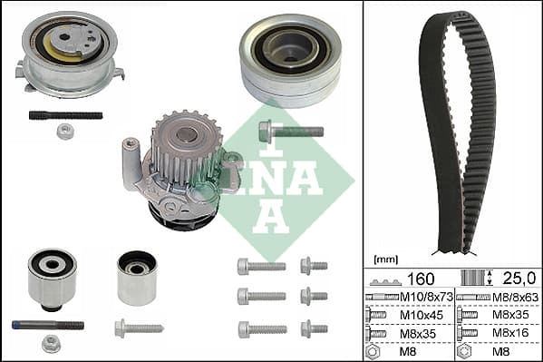 VATTENPUMP KAMDREMSSAT 530055032 INA