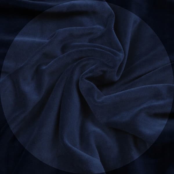 Tuolin istuinpäällinen lyhyt sametti TESS laivastonsininen
