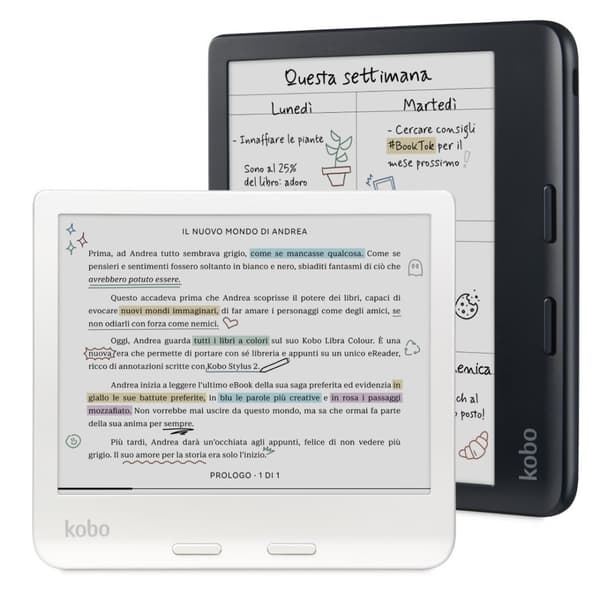 Kobo Libra Color 7" e-bogslæser, EInk Kaleido 3, 32GB