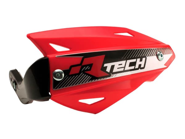 Racetech handskydd Vertigo ATV röd med 3 styrfästen
