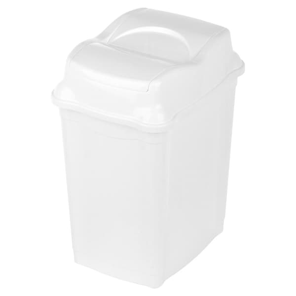 Vit plast soporlåda 16 l