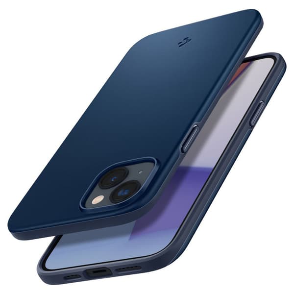 Spigen Thin Fit - Skal till iPhone 15 Plus / iPhone 14 Plus (Marinblå)