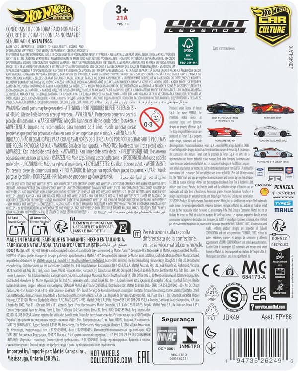 HOT WHEELS PORSCHE 917KH KRINGLEGENDER 3/5 JBK63