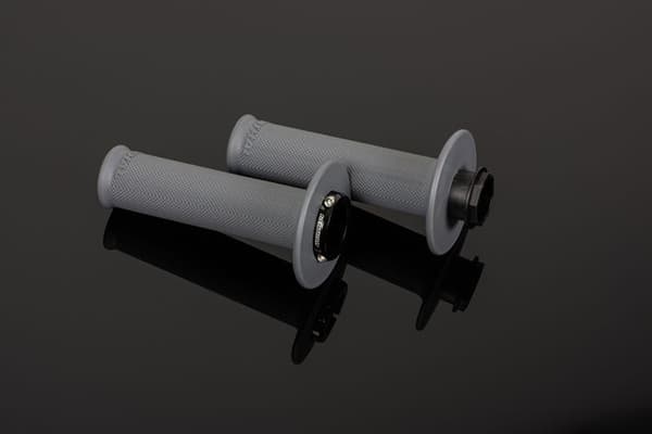 Renthal MX Grips Original Lock-On Medium täysi timantti harmaa