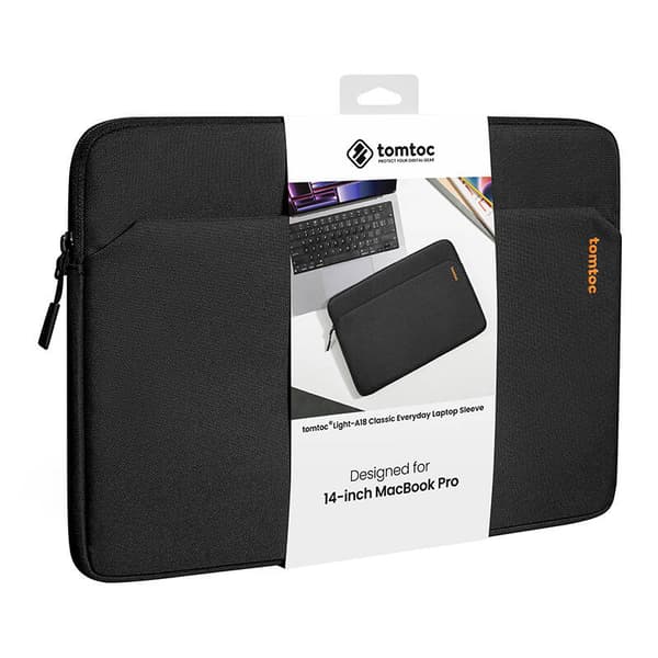 Tomtoc Light-A18 13" laptoptaske (sort)
