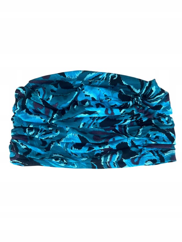 Sabina damturban x-40 hatt med viskosfoder efter kemisk behandling, draperad