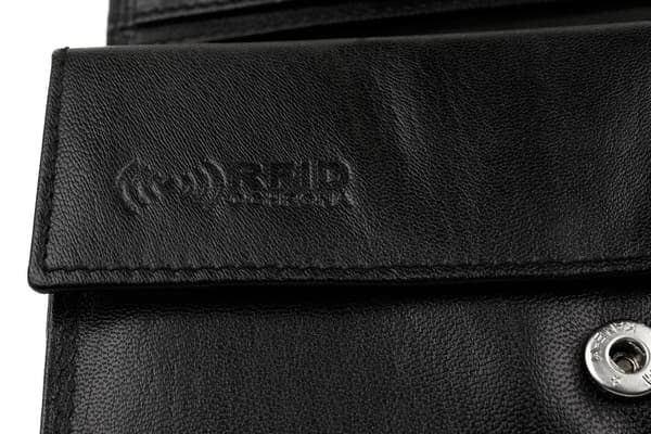 BELTIMORE damplånbok i läder med RFiD-kort