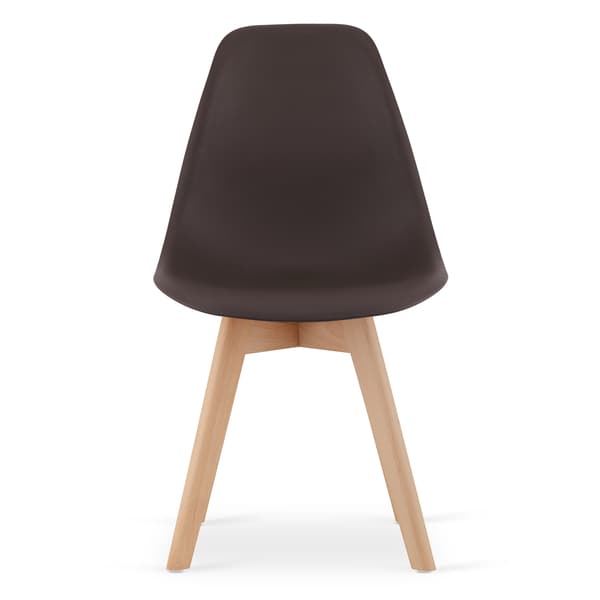 KITO stol kaffe / naturlige ben x 2