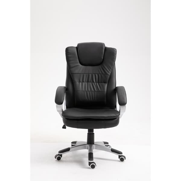 Activejet YK7304 kontorstol med massage, opvarmet, sort