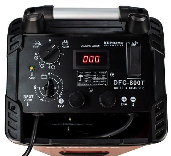 KUPCZYK DFC-800T ENSRETTER MED STARTER 12/24V
