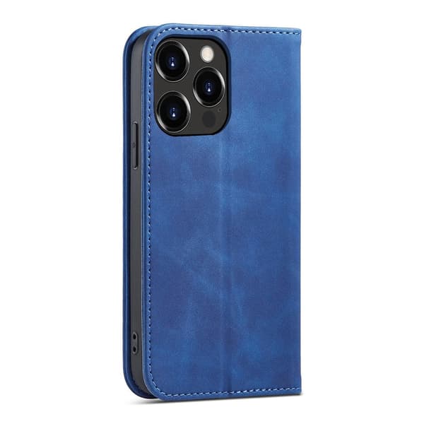 Magnet Fancy Fodral iPhone 14 Pro Flip Plånboksfodral Blå
