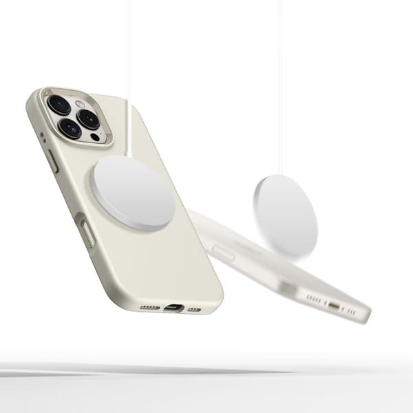 TECH-PRECT SILICONE PURE MAGSAFE IPHONE 16 PRO COSMIC LATTE -SUOJA