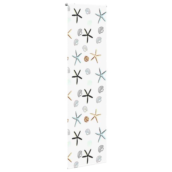 vidaXL Duschrullgardin 80x240 cm Tygbredd 76 cm