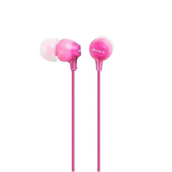 Dobbelt ledsagede hovedtelefoner SONY MDR-EX15LP Pink