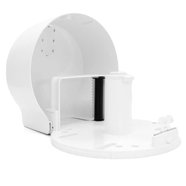 Jättestor toalettpappersdispenser S vit