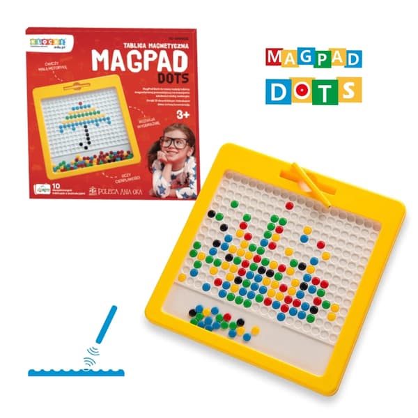 MagPad Dots Magnetic Board - Gul