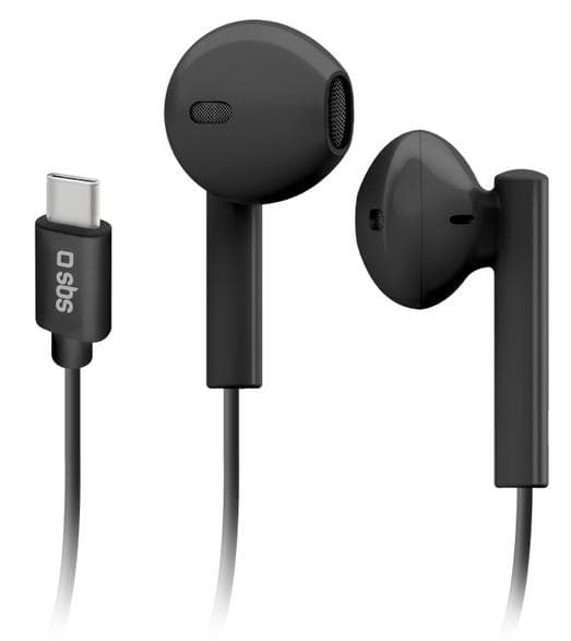 SBS Studio Mix 65 USB-C Kablede Hovedtelefoner Sort