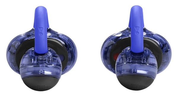 Trådløse høretelefoner JBL Soundgear Clips Ghost Edition Blå