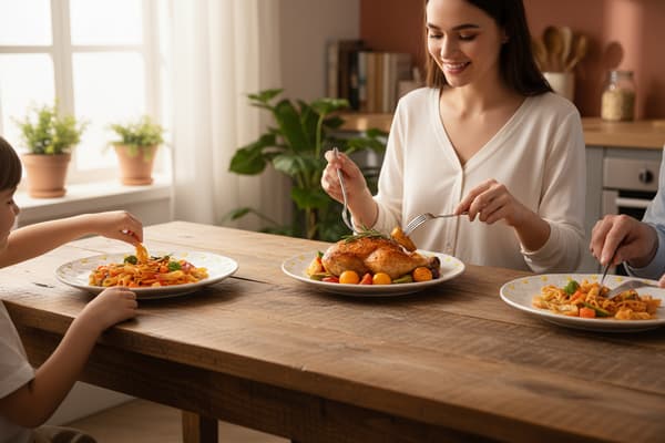 STOR MIDDAGSTALLERKEN TIL SERVERINGSFAT 26 CM HVID KERAMIK DAISY LINE