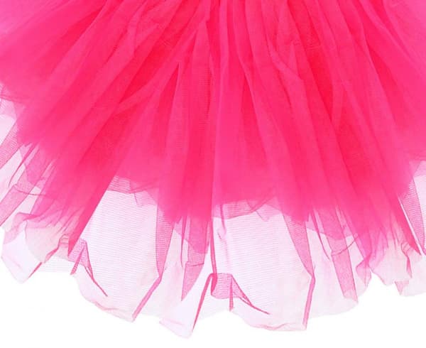 Fuchsia Tyl Tutu Nederdel Pink Dancer