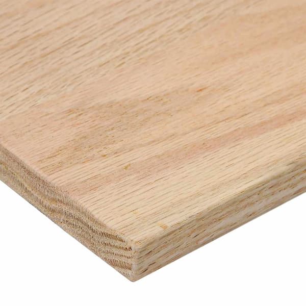 vidaXL trappetrin, 2 stk. ubehandlede, 80x25x2 cm massivt egetræ