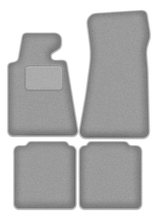 Auton matot harmaat BMW 7 E32 LONG (1986-1994)