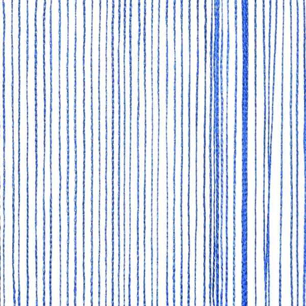vidaXL Snörgardiner, 2-pack, 100 x 250 cm, blå