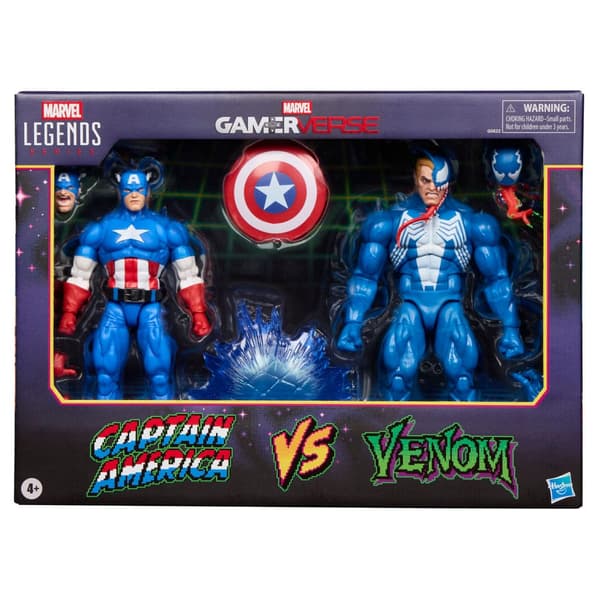 Marvel Legends - Captain America vs. Venom 15cm