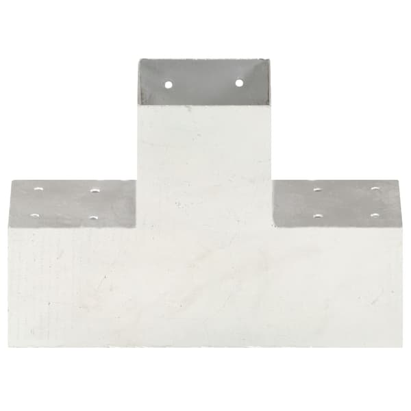 vidaXL X-formet forbindelse, galvaniseret metal, 101x101 mm