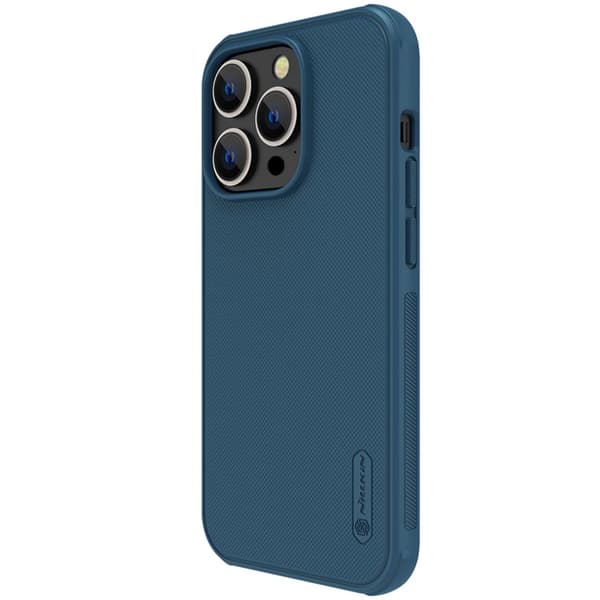 Nillkin Super Frosted Shield Pro iPhone 14 Pro Max Bakskal Blå
