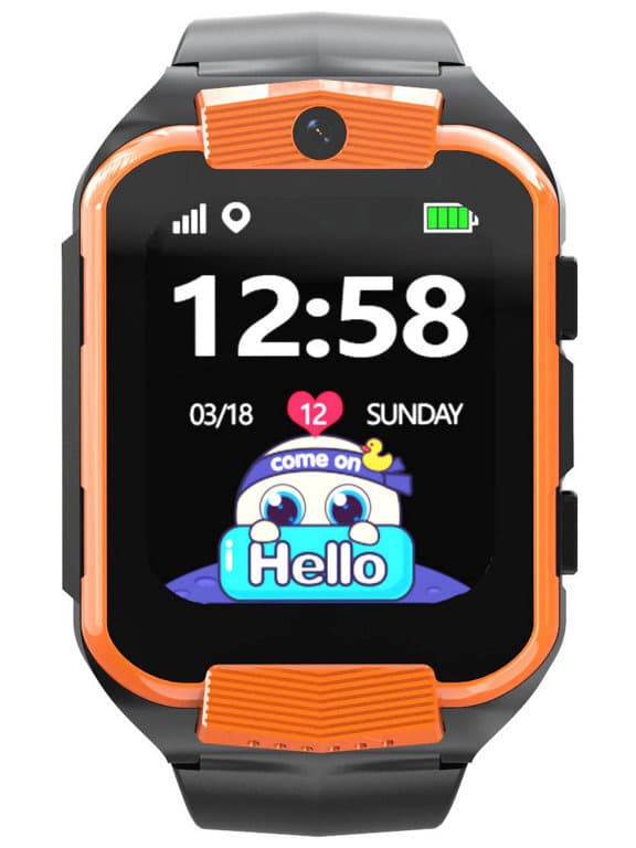 PACIFIC 32-3 BØRNES SMARTWATCH - orange / sort (sy028c)