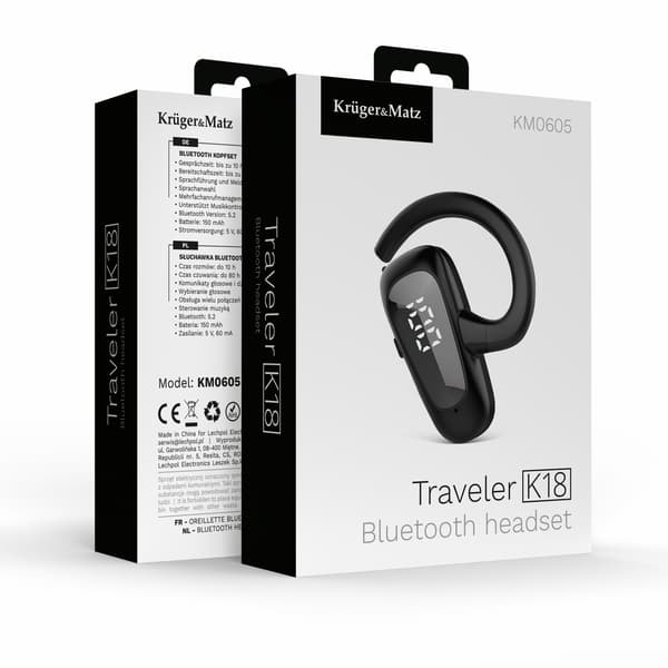 Langaton Bluetooth-kuulokkeet Kruger&Matz K18