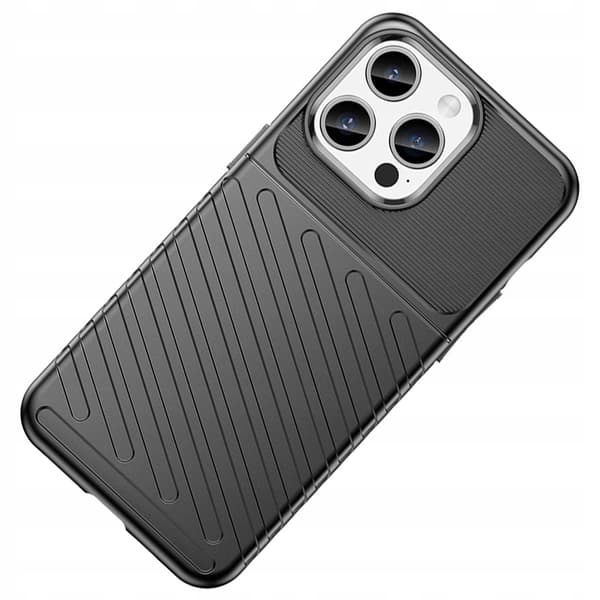 iPhone 15 Pro Thunder-cover - Sort