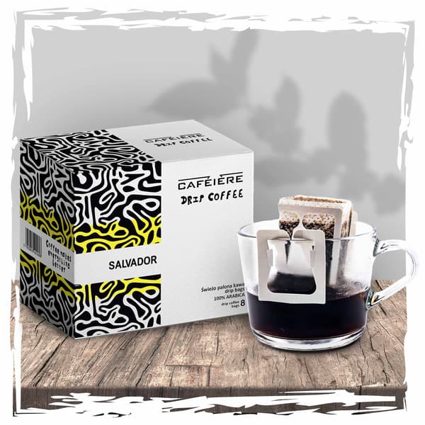 Dryppkaffe CAFEIERE Salvador 8 st