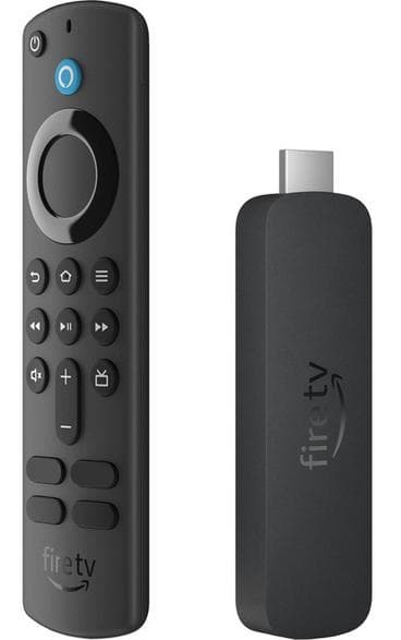 AMAZON Fire TV Stick 4K 2024 musta mediasoitin