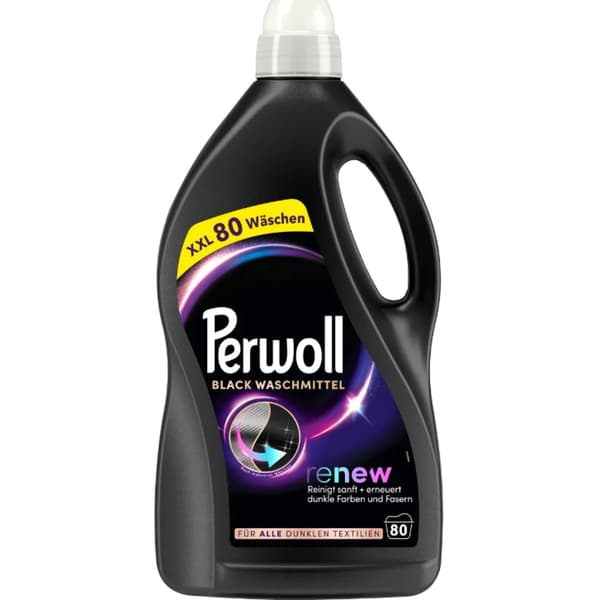 Perwoll Renew Black Żel do Prania 80 prań 4 l DE