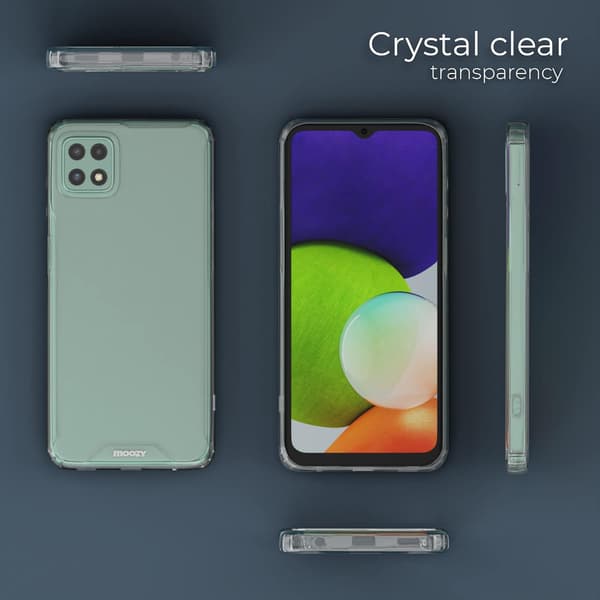ETUI TIL SAMSUNG GALAXY A22 5G SILIKONE KLART