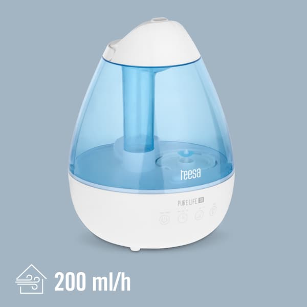 Ultralyd luftfugter 2,2L stille og effektiv LED-lampe 7 farver