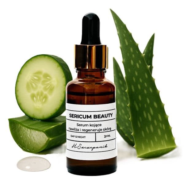 Lugnande serum - återfuktar och regenererar huden 10 ml