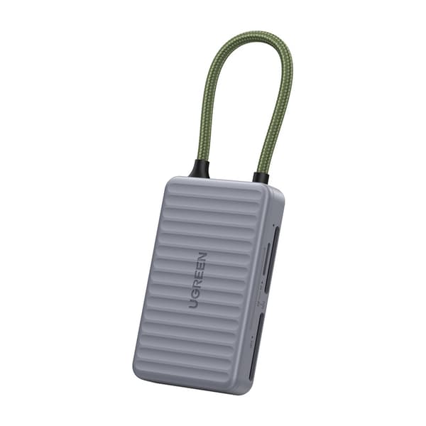 Ugreen CM868 USB-C-kortläsare, 2xSD 1xTF 170MB/s (Grå)